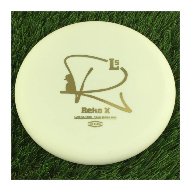 Kastaplast K3 Glow Reko X with Luke Samson – Tour Series 2022 Stamp – 176g – Solid White