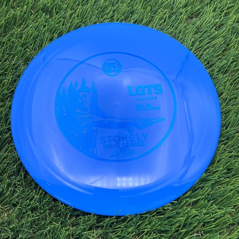 Kastaplast Original K1 Lots with Scott Stokely Tour Series Stamp – 175.07g – Blue
