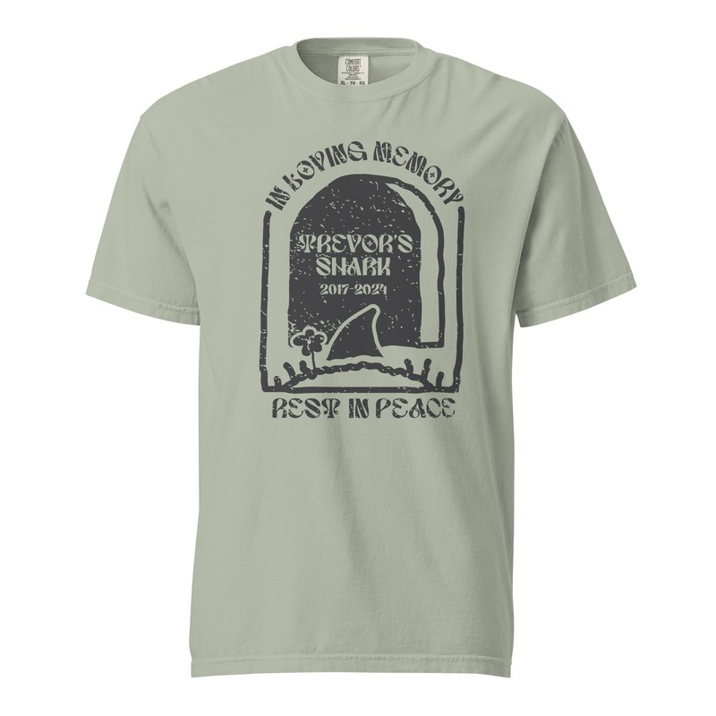 R.I.P. Trevor’s Shark | Unisex garment-dyed t-shirt
