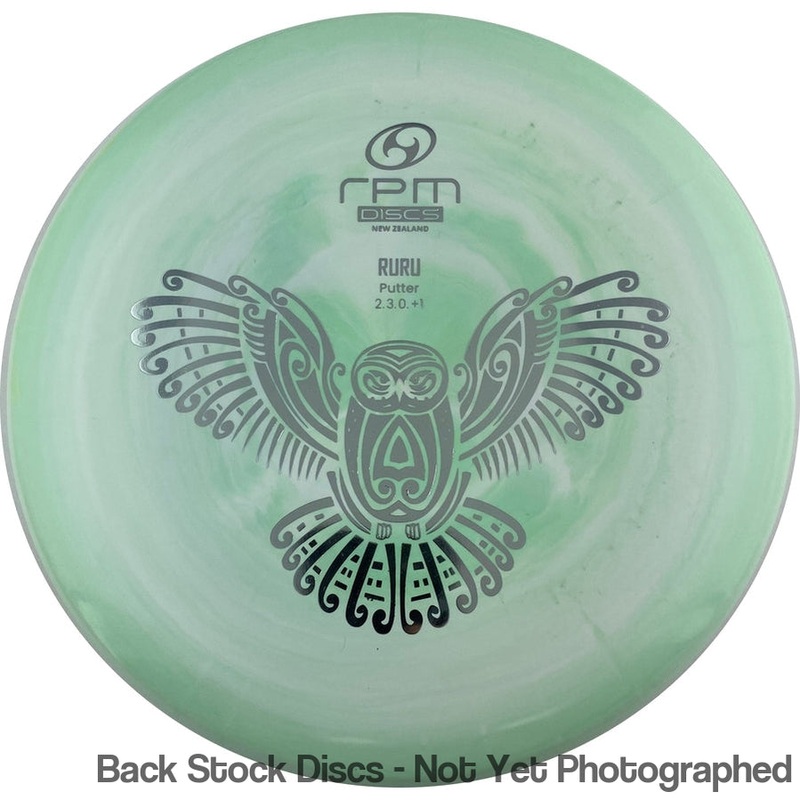 RPM Discs Atomic Ruru Putter (Stock Stamp) [Back Stock Inventory – Disc and Stamp Color WILL VARY]