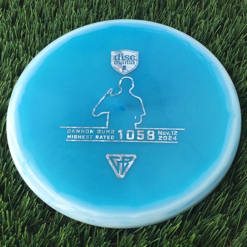 Discmania Horizon C-Line Color Glow P3X with Gannon Buhr – Highest Rated 1058 – Nov 12, 2024 – GB Logo Stamp – 175g – Translucent Turquoise White