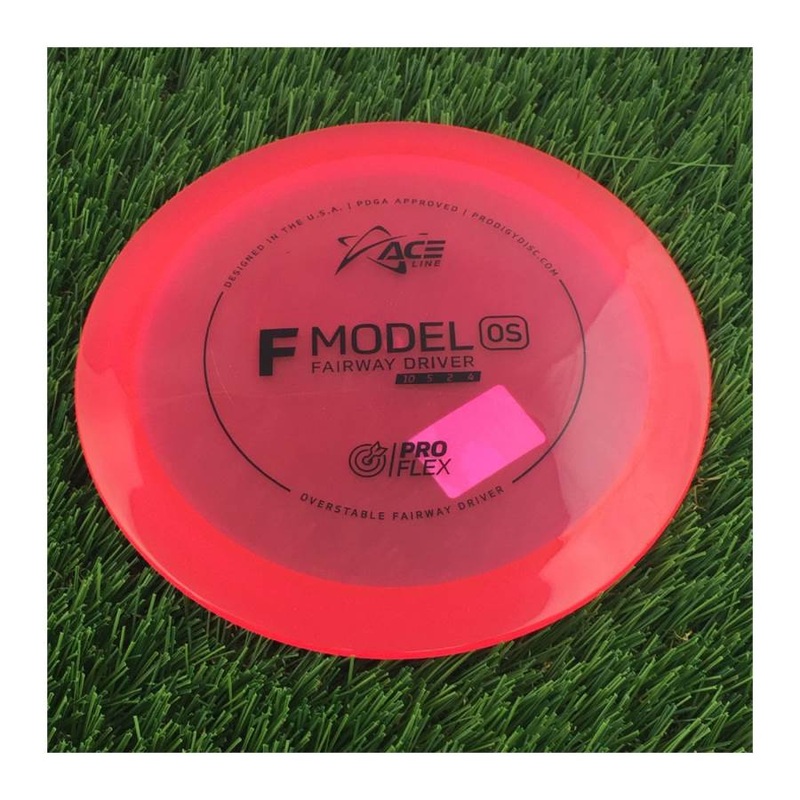 Prodigy Ace Line ProFlex F Model OS – 174g – Translucent Red