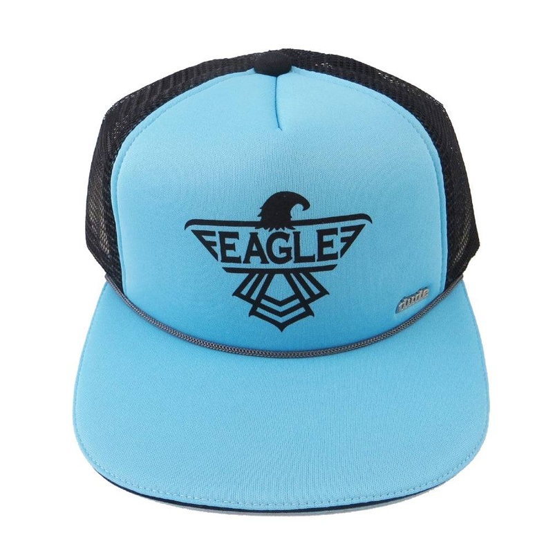 DUDE Eagle McMahon Eagle Logo Trucker Cap Adjustable Mesh Disc Golf Hat