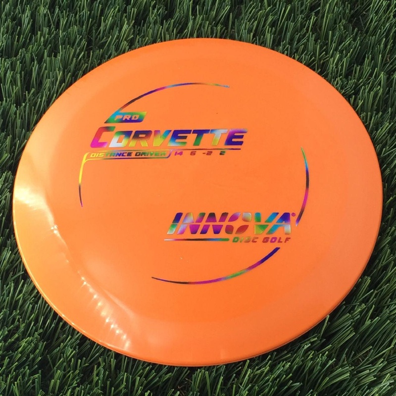 Innova Pro Corvette with Burst Logo Stock Stamp – 175g – Orange