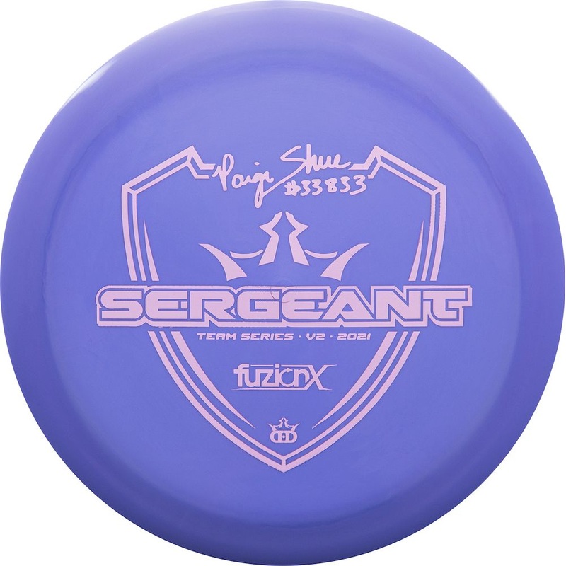 Dynamic Discs Fuzion-X Sergeant 2021 Paige Shue Tour Series