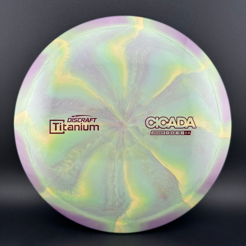 Titanium Swirl Cicada