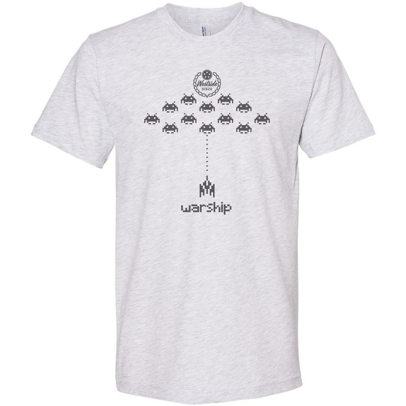 Westside Discs WSD Warship 8-Bit Tee (Ash Grey)