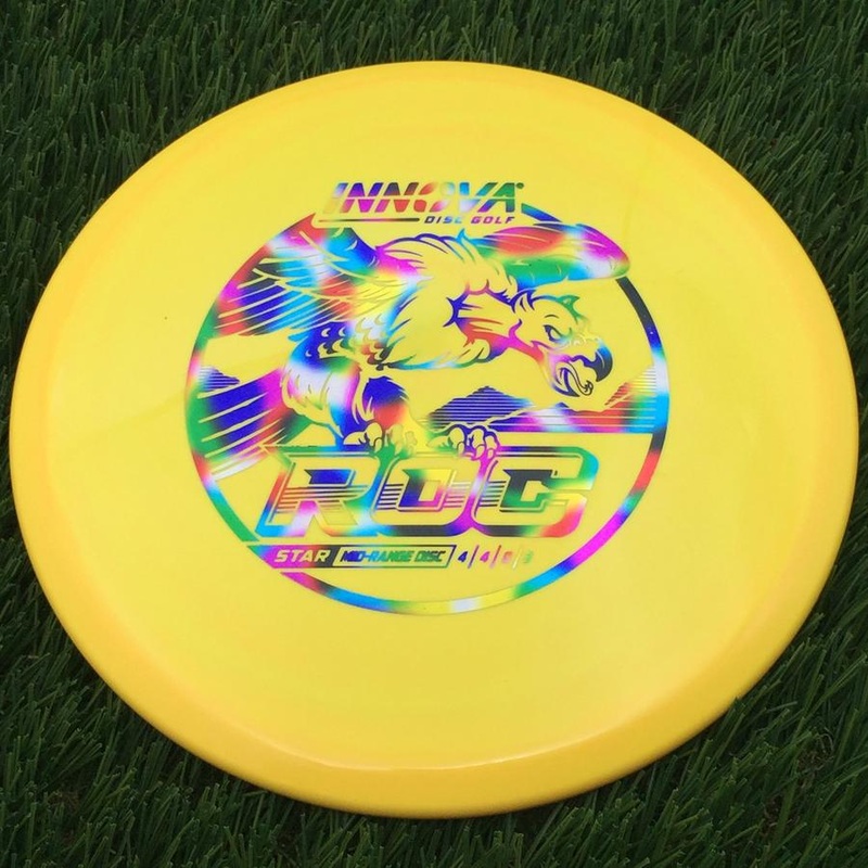 Innova Star Roc with Burst Logo Stock Stamp – 176.5g – Yellow