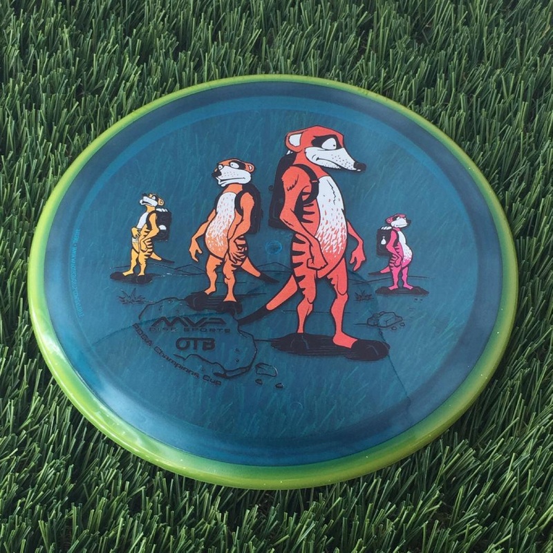 Axiom Prism Proton Crave with OTB Champions Cup 2025 – Meerkats by Marm O. Set Stamp – 158g – Green Rim Blue