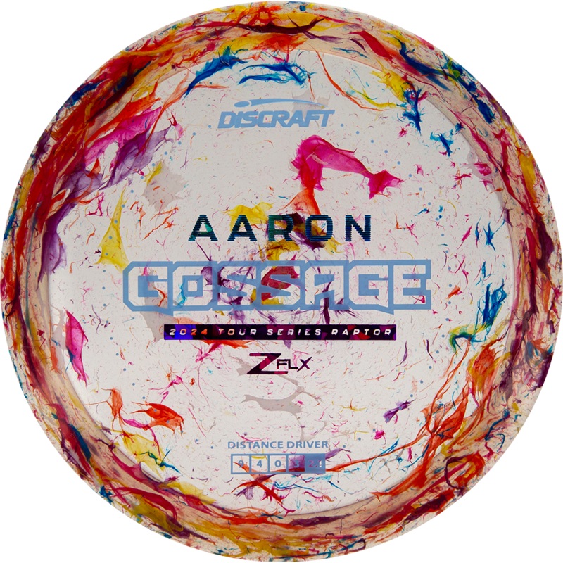 Discraft Z Flx Jawbreaker Raptor Aaron Gossage Tour Series 2024