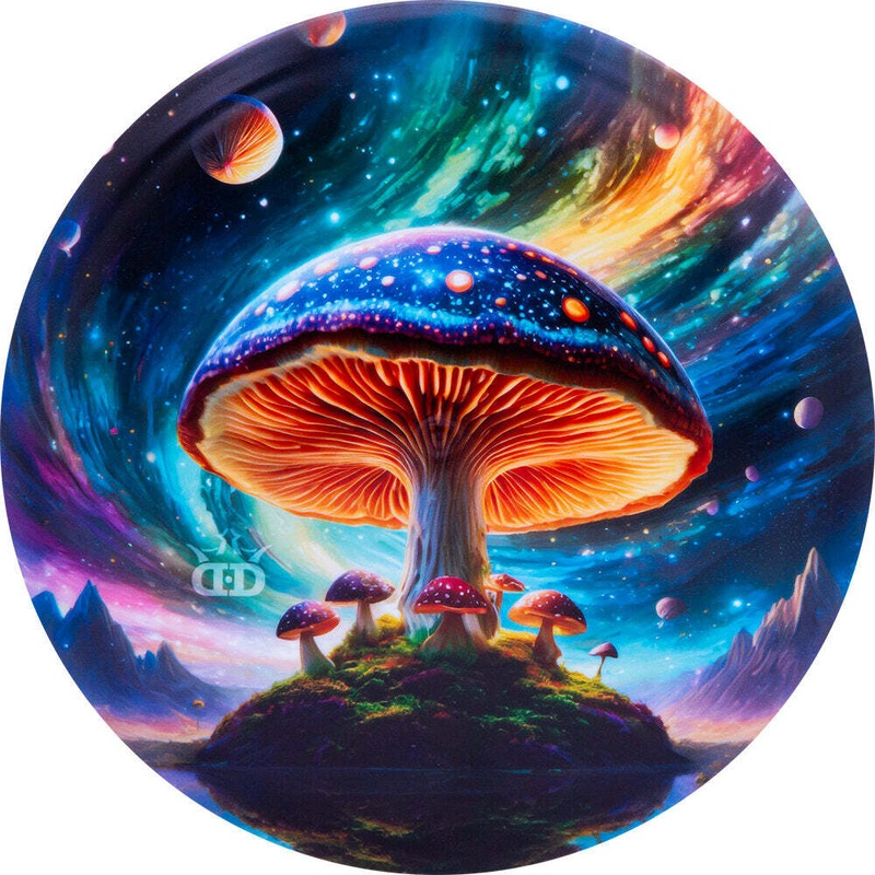 Dynamic Discs Fuzion Escape – DyeMax All Knowing Mushroom