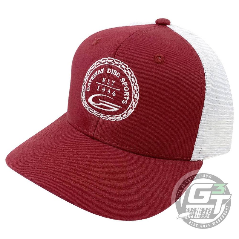 Gateway Disc Sports Circle of Chains Logo Snapback Mesh Disc Golf Hat
