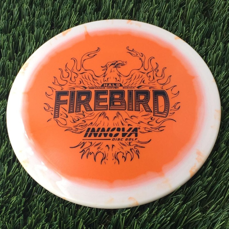 Innova Halo Star Firebird with Burst Logo Stock Stamp – 168g – Solid Orange