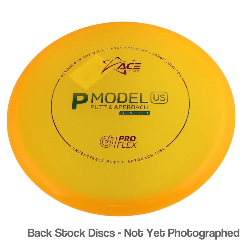 Prodigy Ace Line ProFlex P Model US Putter (Stock Stamp) [Back Stock Inventory – Disc and Stamp Color WILL VARY]