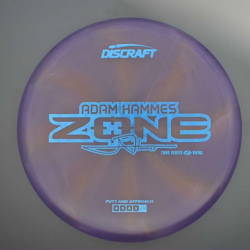 Discraft Big Z Collection Zeus with Big Z Stock Stamp with Inside Rim Embossed PM Paul McBeth Stamp – 175.9g – Purple