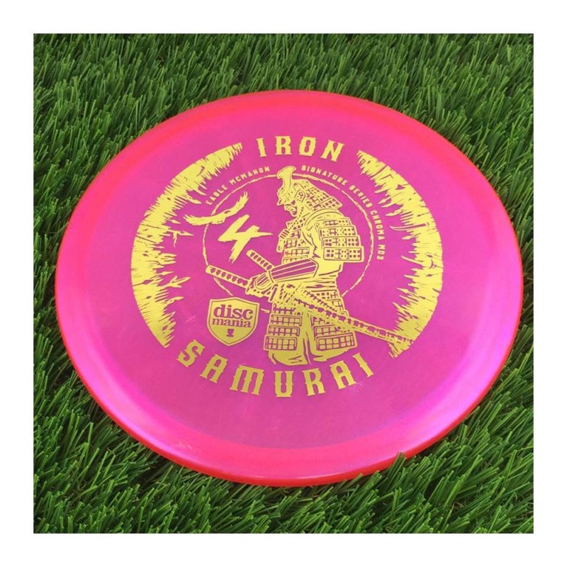 Discmania Chroma C-Line MD3 with Eagle McMahon Signature Series Iron Samurai 4 Stamp – 177g – Translucent Red