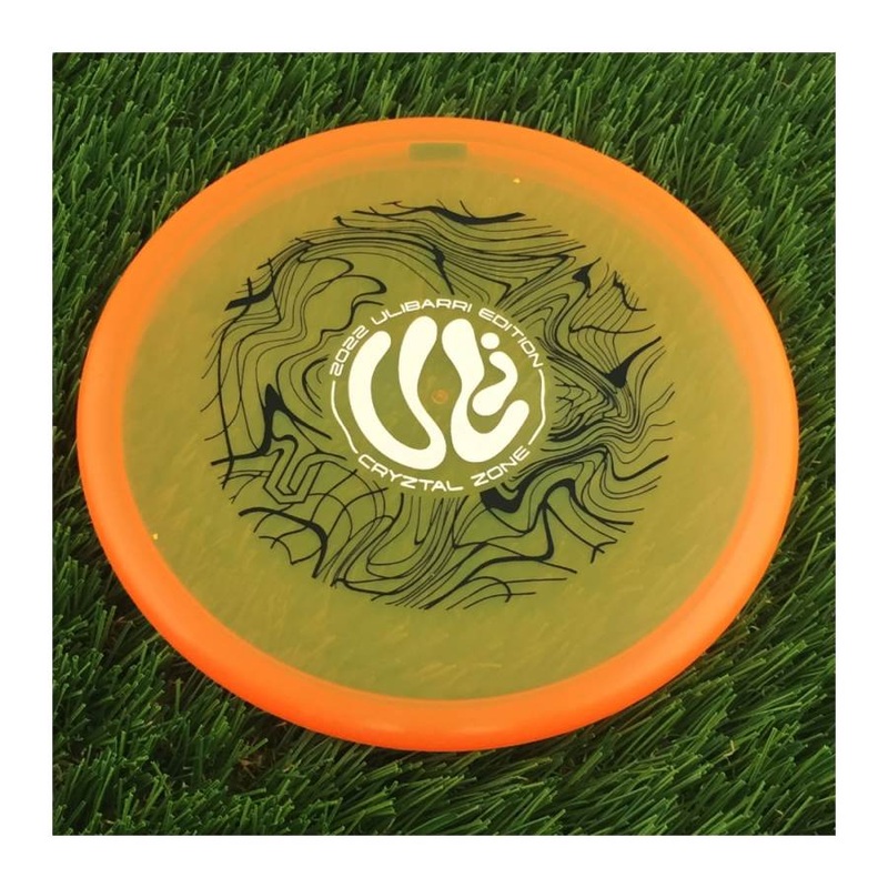 Discraft CryZtal Zone with Paul Ulibarri – Groovy Uli Logo – 2022 Ulibarri Edition Stamp – 174g – Translucent Orange