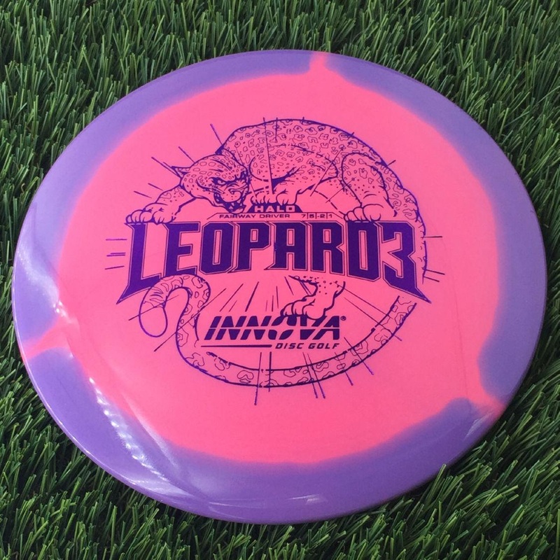 Innova Halo Star Leopard3 with Burst Logo Stock Stamp – 171g Purple