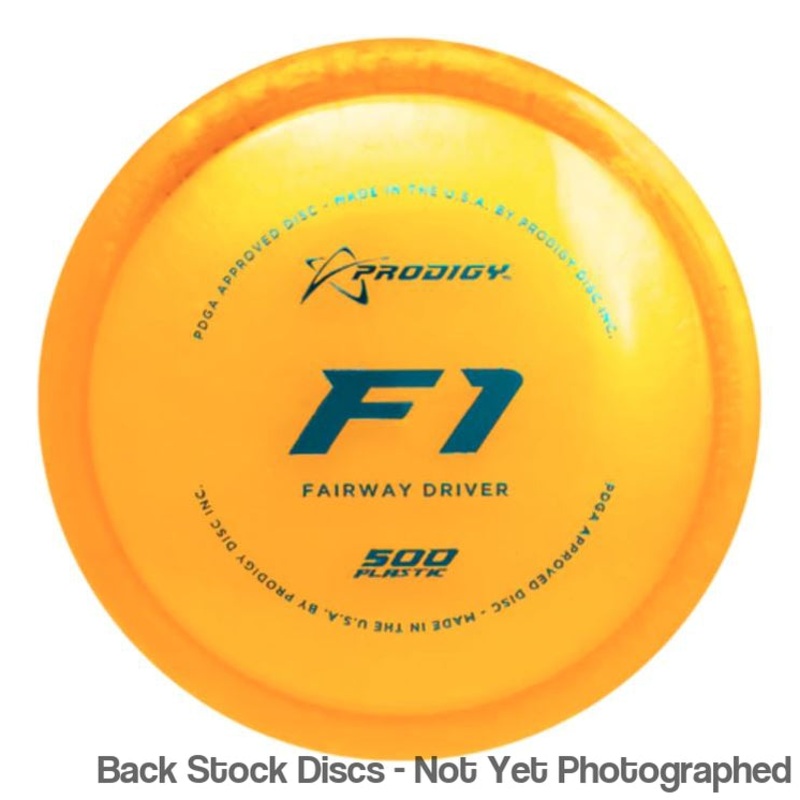 Prodigy 500 F1 Fairway Driver (Stock Stamp) [Back Stock Inventory – Disc and Stamp Color WILL VARY]