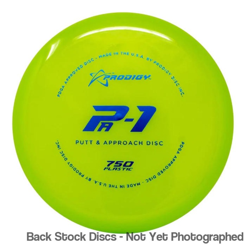 Prodigy 750 PA-1 Putter (Stock Stamp) [Back Stock Inventory – Disc and Stamp Color WILL VARY]