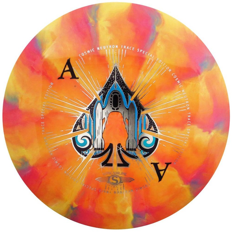 Streamline Special Edition Cosmic Neutron Trace Distance Driver Golf Disc