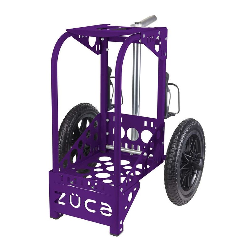 Zuca All Terrain Disc Golf Cart Frame – Purple