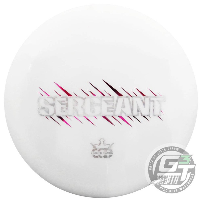 Dynamic Discs Limited Edition Bar Stamp Hybrid Sergeant Distance Driver Golf Disc