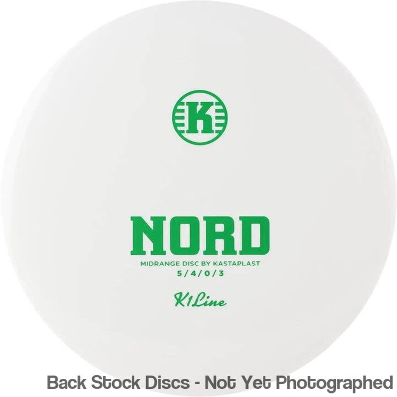 Kastaplast K1 Nord Midrange (Stock Stamp) [Back Stock Inventory – Disc and Stamp Color WILL VARY]