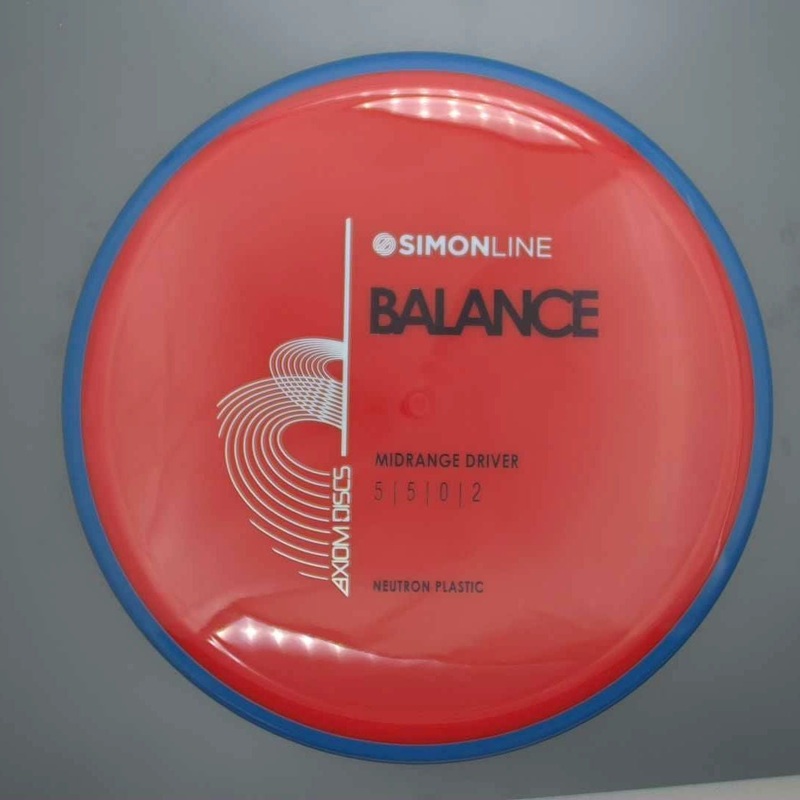 Axiom Neutron Balance with SimonLine Stock Stamp – 176.7g – Red