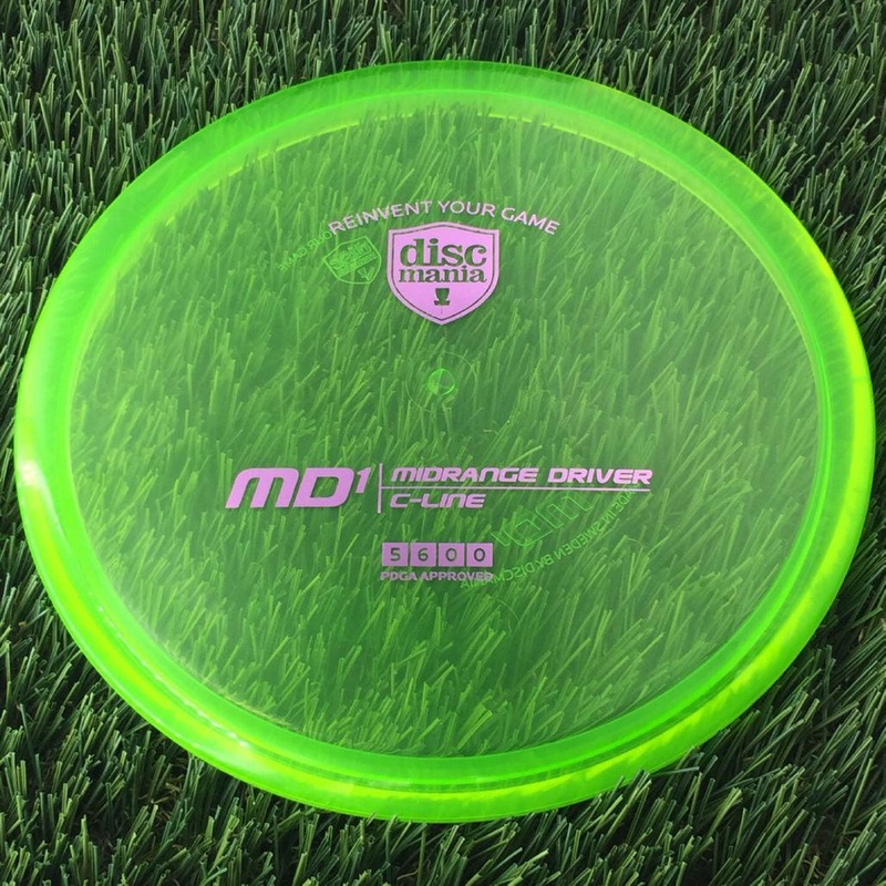 Discmania C-Line MD1 Reinvented – 179g – Translucent Green