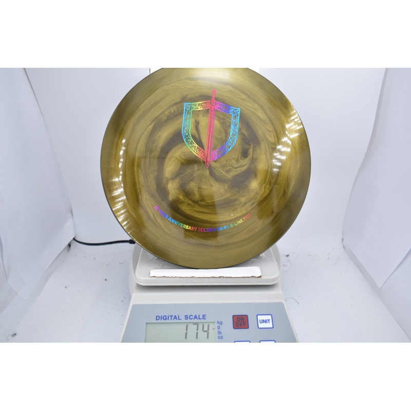 Discmania FD3 – 10 Year Anniversary Golden Swirl S-Line
