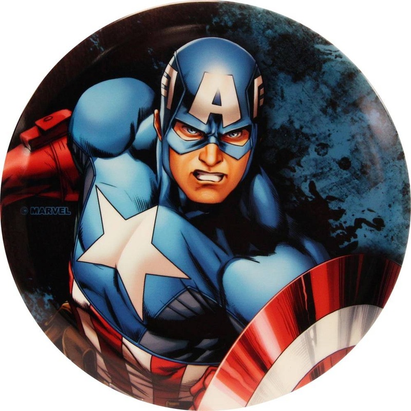 Dynamic Discs Marvel Captain America DyeMax Close and Personal Fuzion Freedom Distance Driver Golf Disc