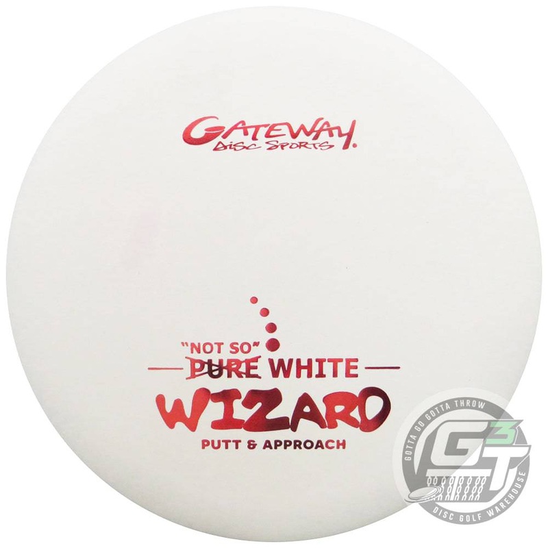 Gateway “Not So” Pure White Wizard Putter Golf Disc