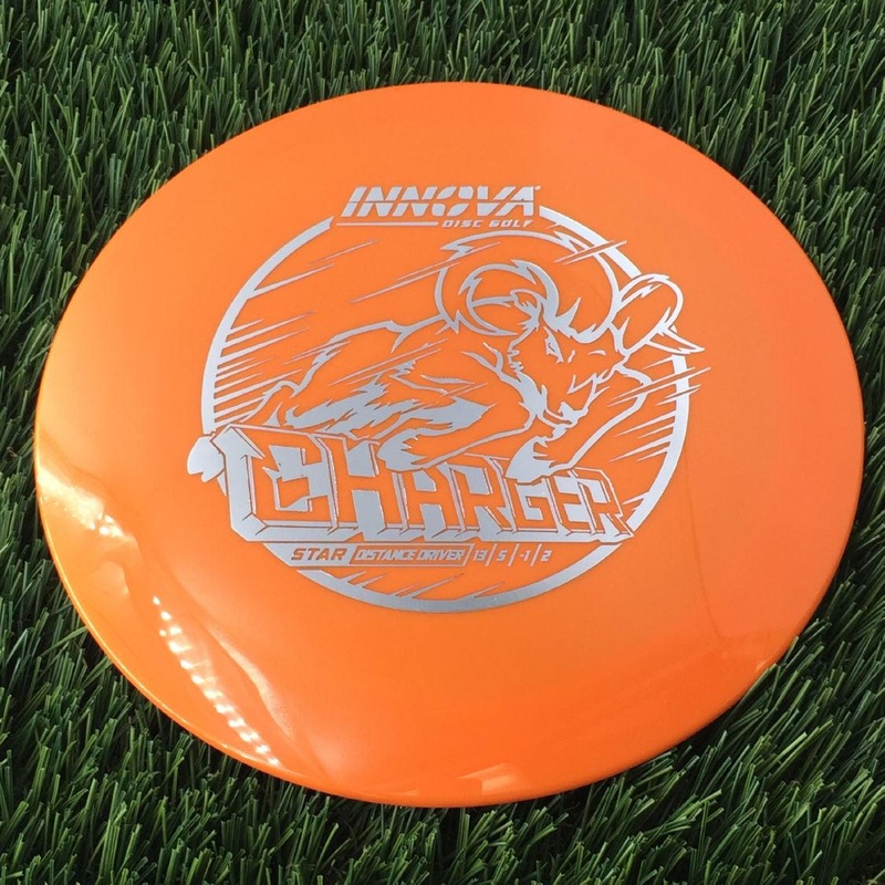 Innova Star Charger with Burst Logo Stock Stamp – 175g Orange