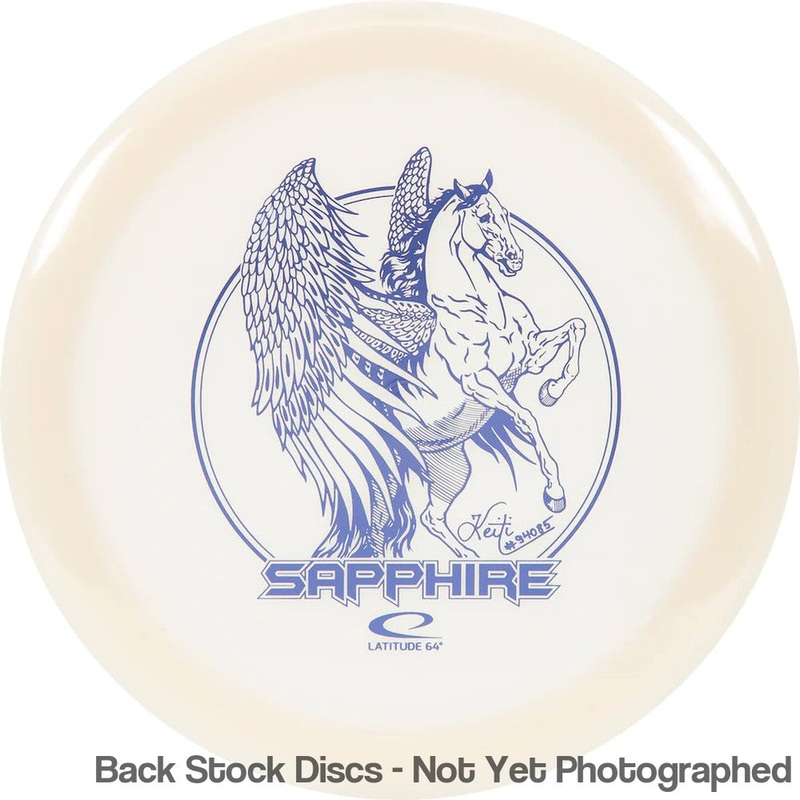 Latitude 64 Opto Sapphire Fairway Driver with Keiti Tatte Team Series 2023 Stamp [Back Stock Inventory – Disc and Stamp Color WILL VARY]