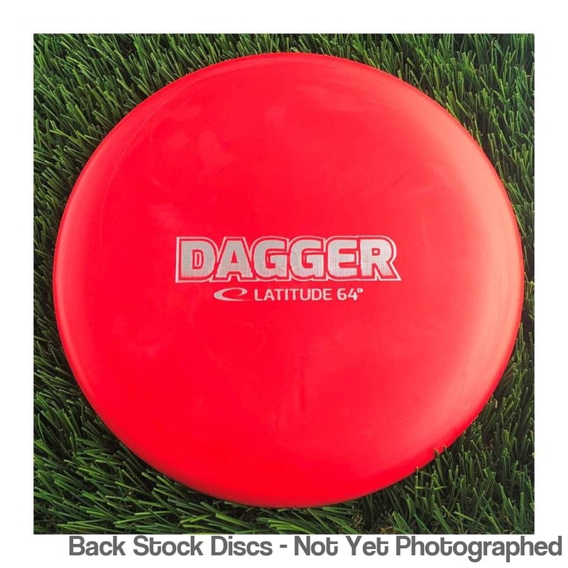 Latitude 64 Zero Line Hard Dagger Putter with Big Bar Stamp [Back Stock Inventory – Disc and Stamp Color WILL VARY]