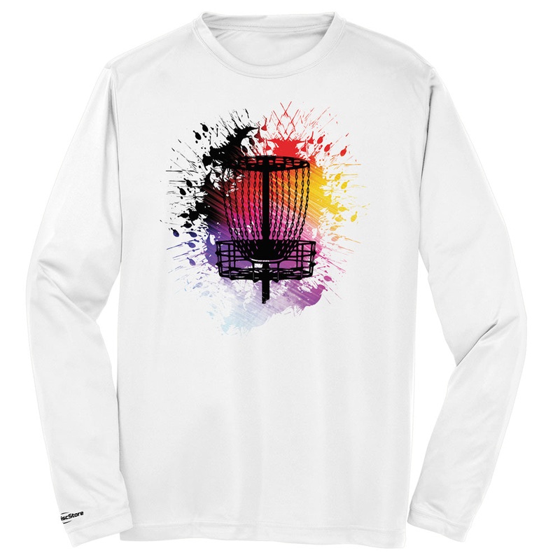 Splatter Basket Long Sleeve Dry Fit Shirt