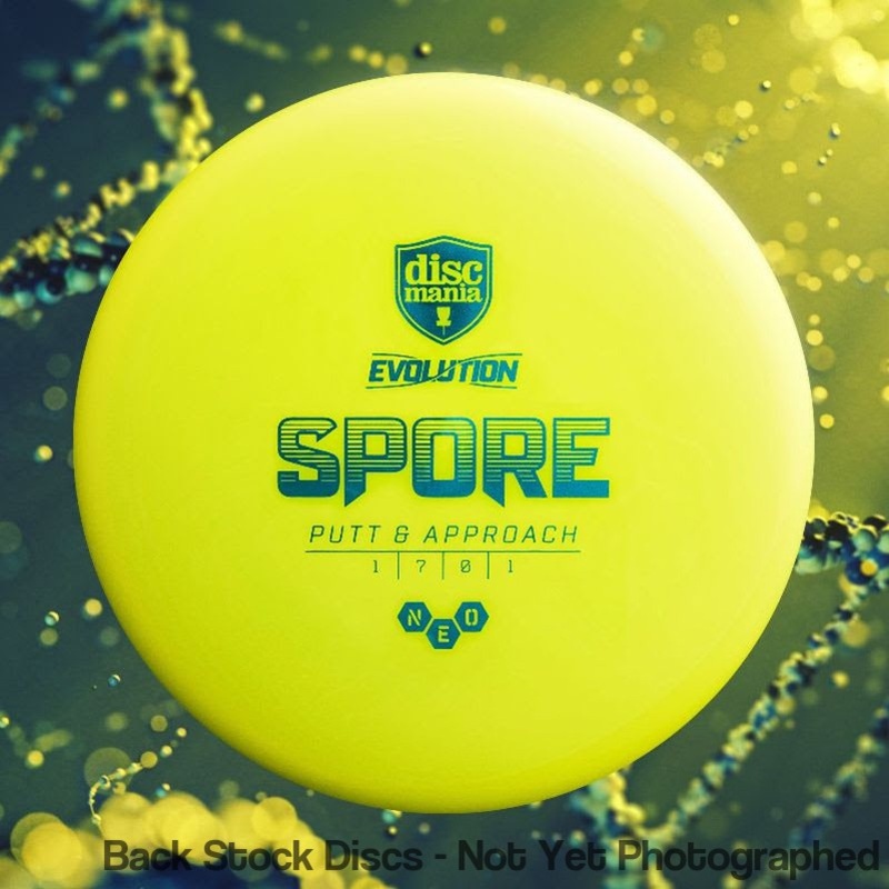 Discmania Soft Neo Spore Catch (Stock Stamp) [Back Stock Inventory – Disc and Stamp Color WILL VARY]