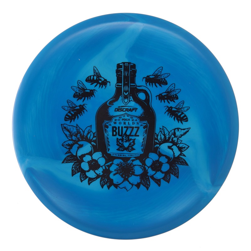 Discraft Buzzz – 2024 World Championship ESP Swirl 176g | Style 0028