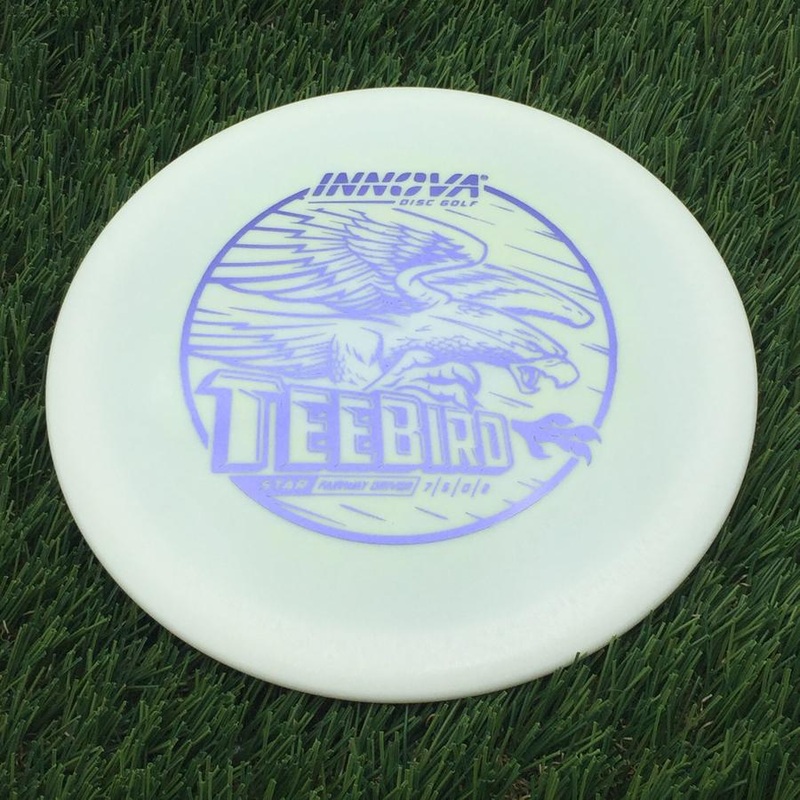 Innova Star Teebird with Burst Logo Stock Stamp – 150g – Solid  Off White