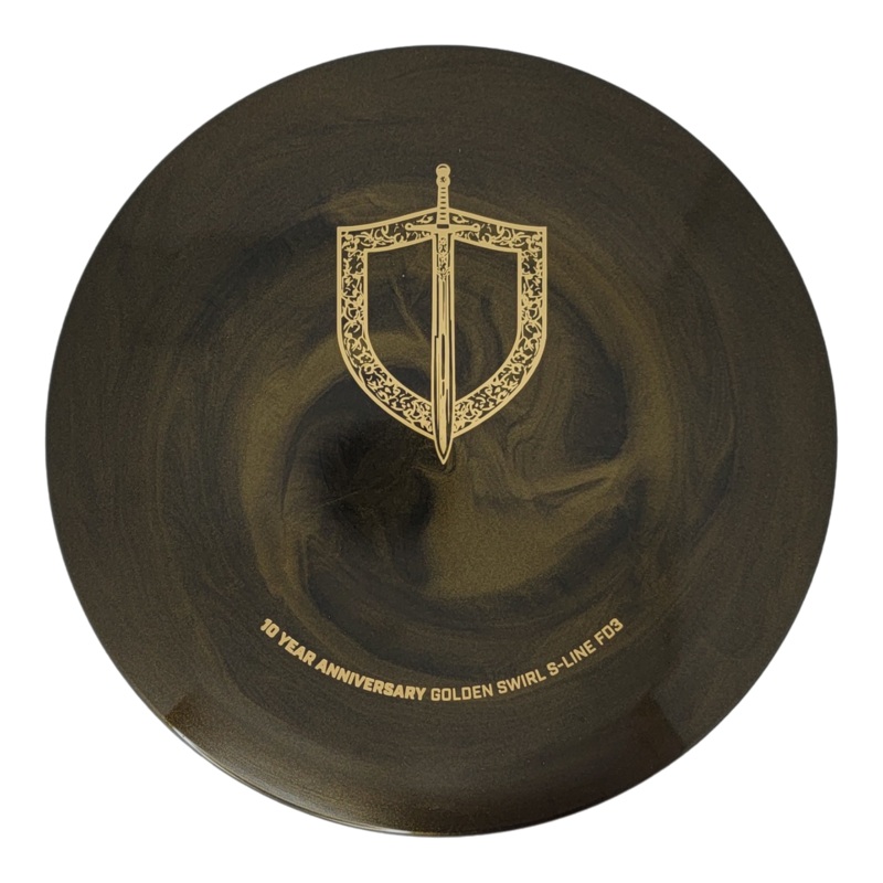 Discmania Special Edition Golden Swirl S-Line FD3 – 10 Year Anniversary