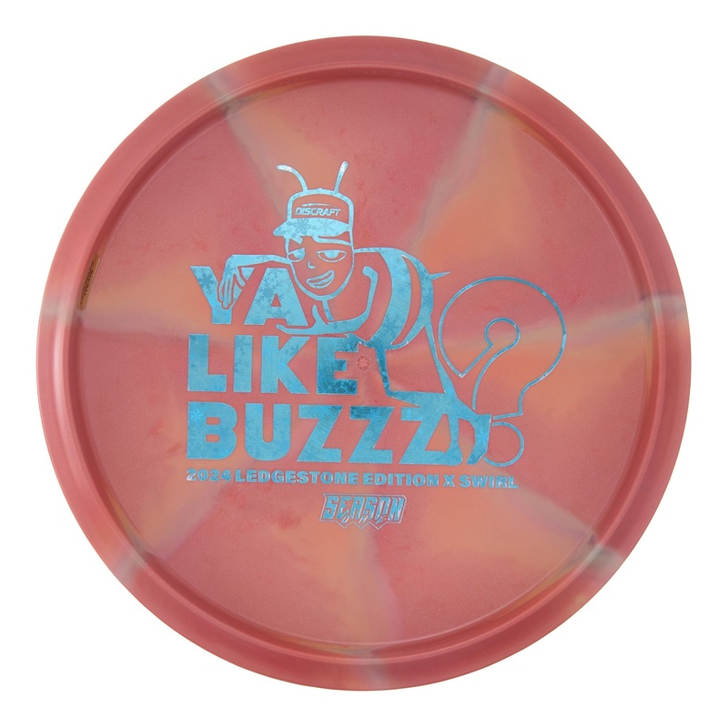 Discraft Buzzz – 2024 Ledgestone Season One X Swirl 176g | Style 0002