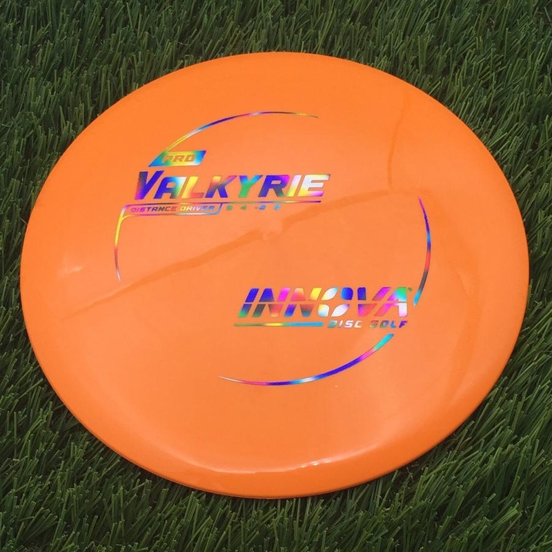 Innova Pro Valkyrie with Burst Logo Stock Stamp – 171g – Orange