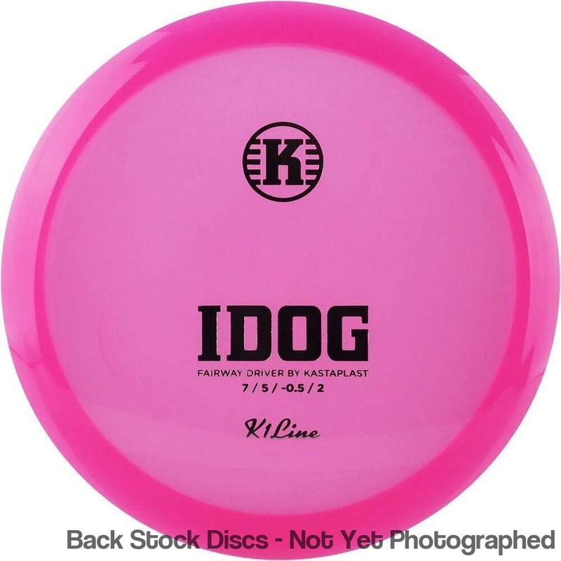 Kastaplast K1 Idog Fairway Driver (Stock Stamp) [Back Stock Inventory – Disc and Stamp Color WILL VARY]
