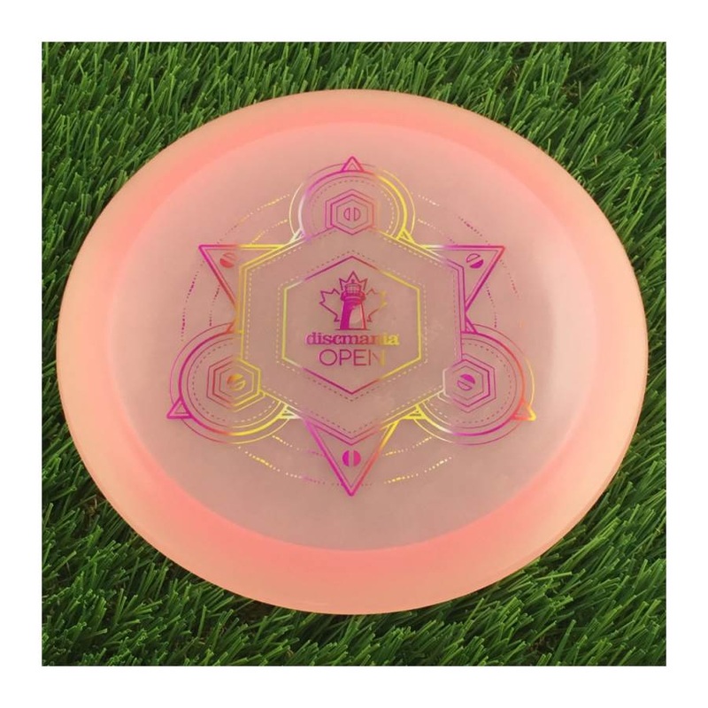Discmania C-Line Color Glow Reinvented FD3 with Discmania Open 2023 Stamp – 174g – Translucent Flag