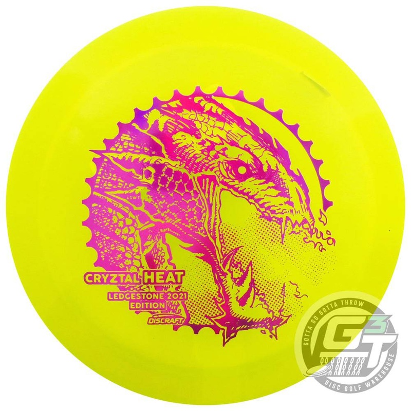 Discraft Limited Edition 2021 Ledgestone Open CryZtal Z Heat Distance Driver Golf Disc