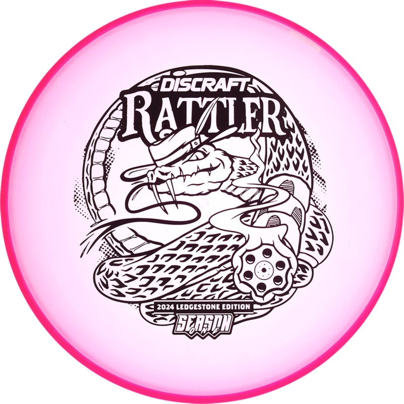 Discraft Limited Edition 2024 Ledgestone Open CryZtal Z Rattler Putter Golf Disc