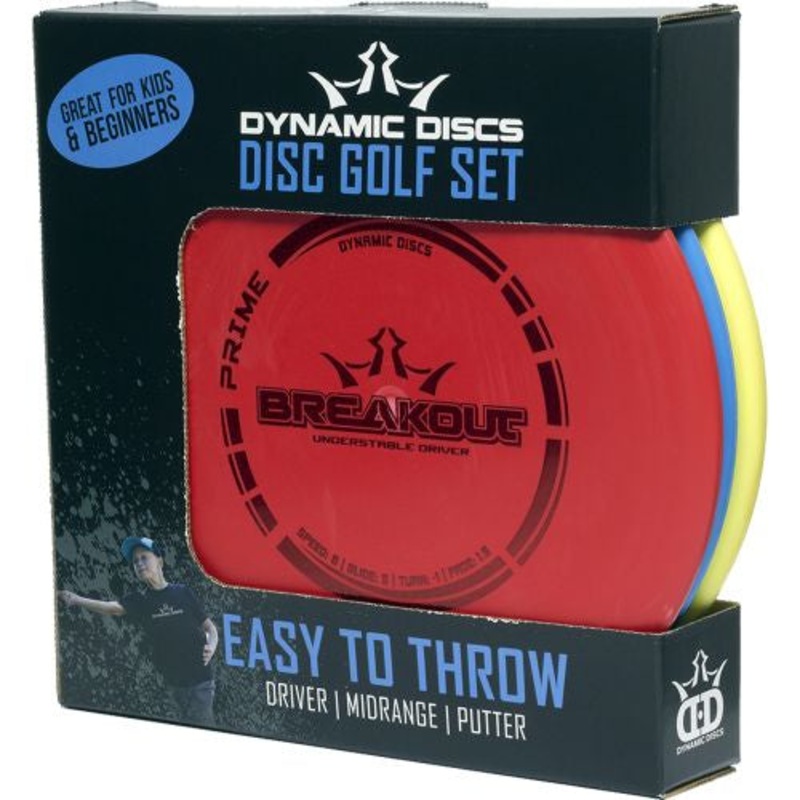 Dynamic Discs Easy To Throw Disc Golf Set