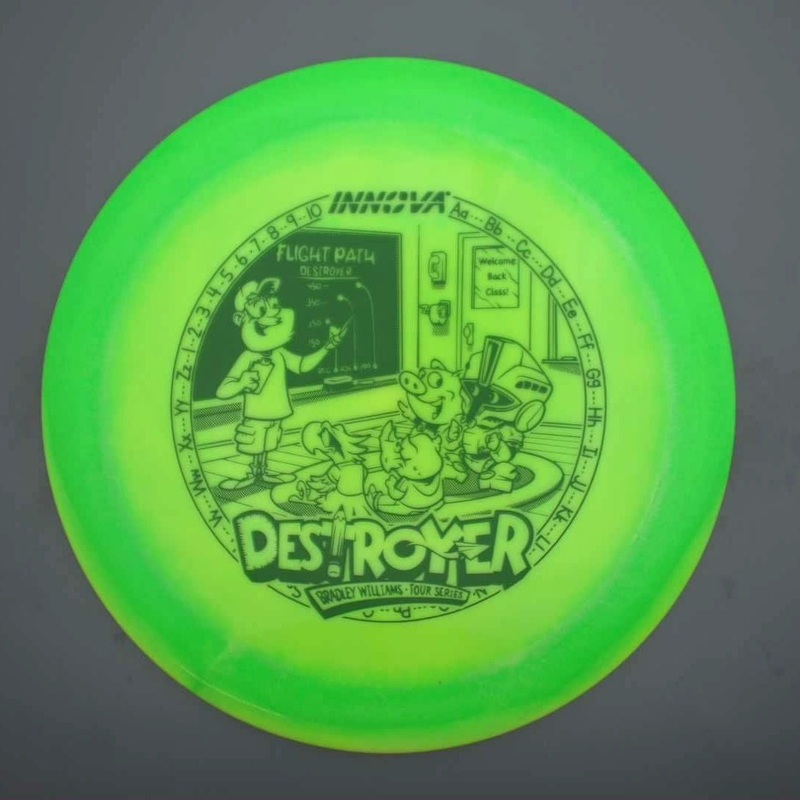 Innova Halo Star Destroyer with Bradley Williams – Star Team Tour Series 2025 Stamp – 159.6g – Green