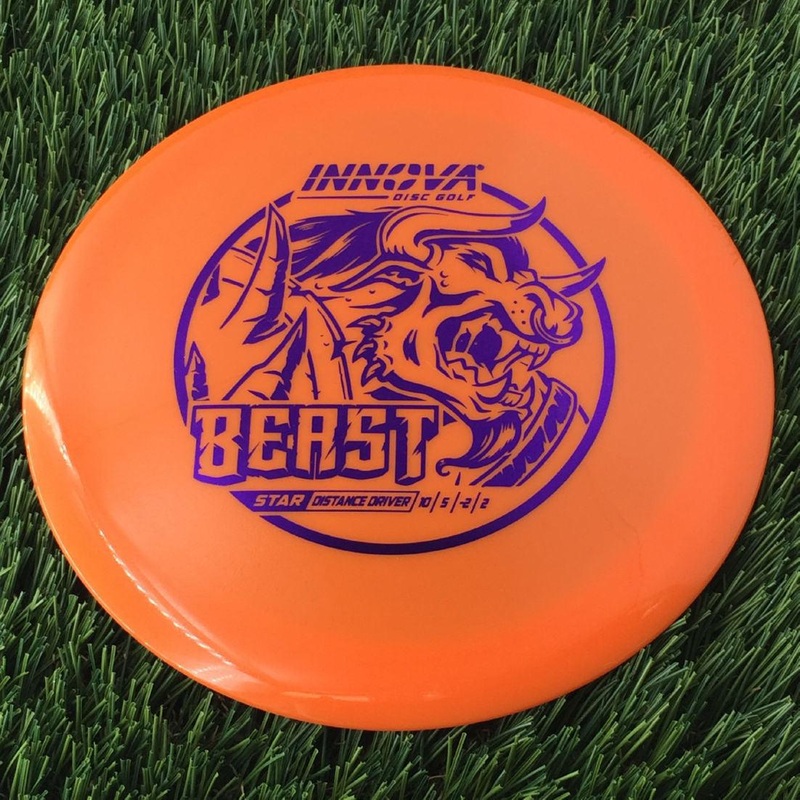 Innova Star Beast with Burst Logo Stock Stamp – 158g Orange